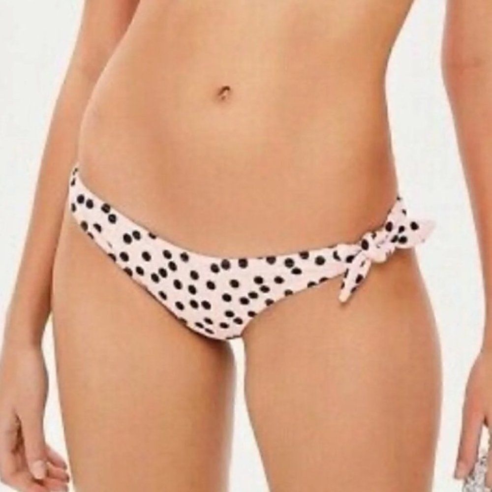 Topshop Polka dot bow bikini bottom cheeky 12